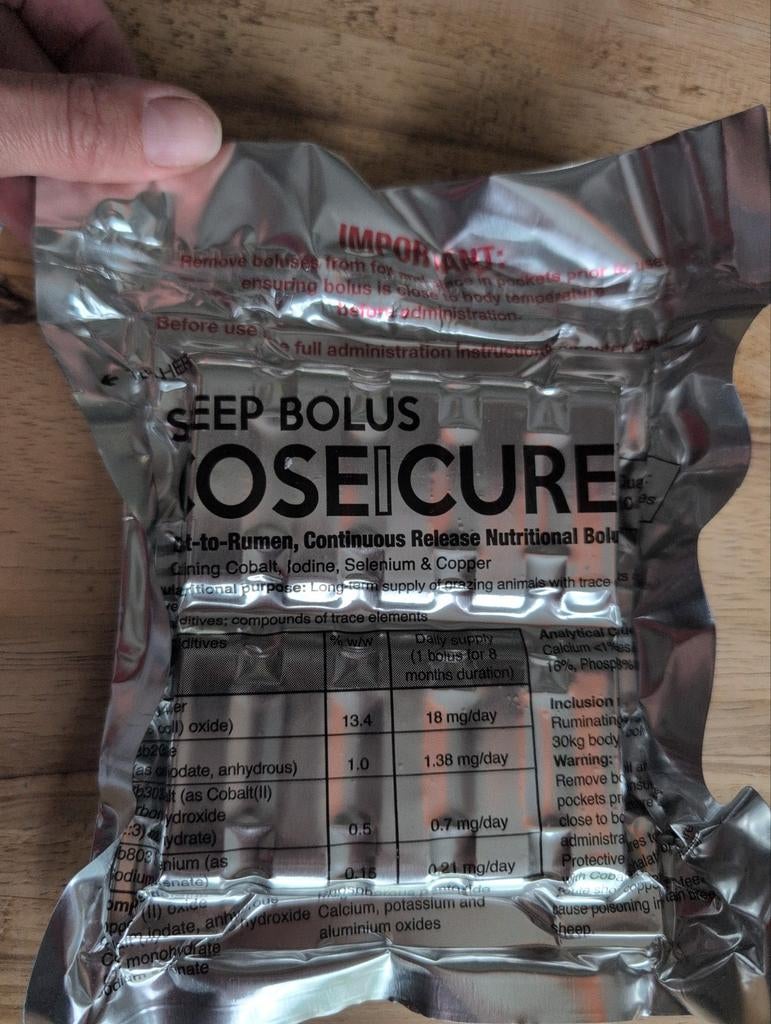 Co secure schapen bolus, Vrouwelijk, Schaap
