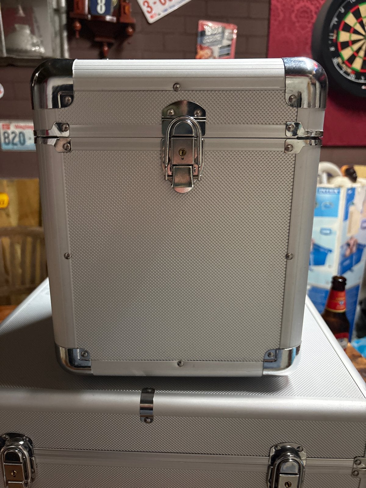 Aluminium koffer met slot - Ideaal voor opslag, Gebruikt, Slot, Minder dan 50 cm, Ophalen of Verzenden
