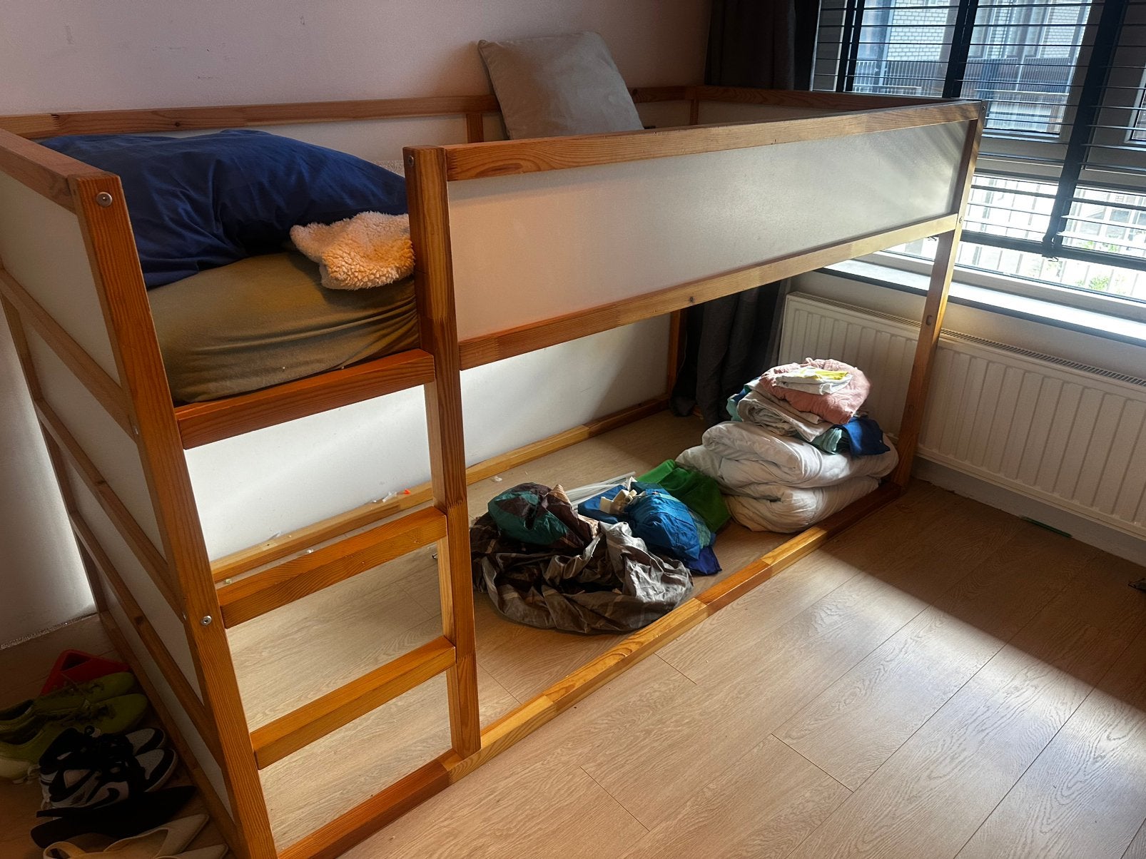 Ikea bed voor kind, Ophalen, Zo goed als nieuw, Hoogslaper