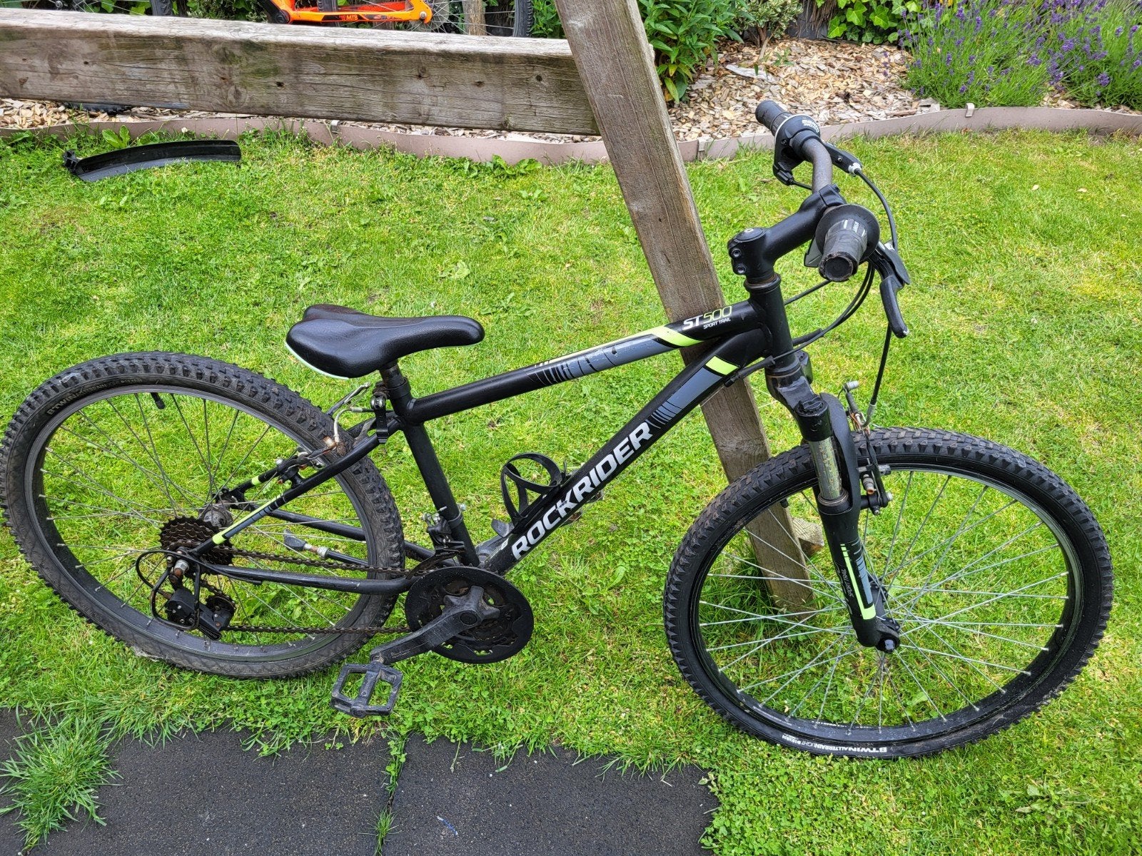 Rockrider ST500 24 inch kinderfiets, Minder dan 49 cm, Ophalen, Gebruikt, Overige merken