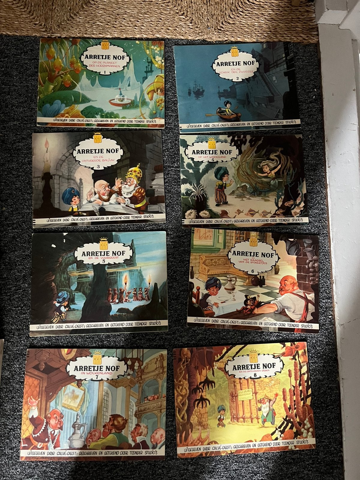 Arretje Nof deel 1 tm 8, Boeken, Complete serie of reeks, Ophalen of Verzenden, Nieuw