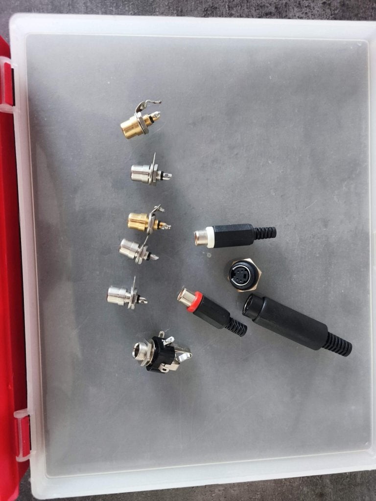 tulp connectoren inbouw, Ophalen of Verzenden, Gebruikt, Minder dan 2 meter, Overige kabels