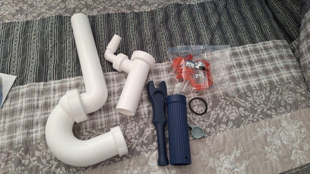 Keuken sifon, Ophalen, Afvoer, Pvc, Nieuw