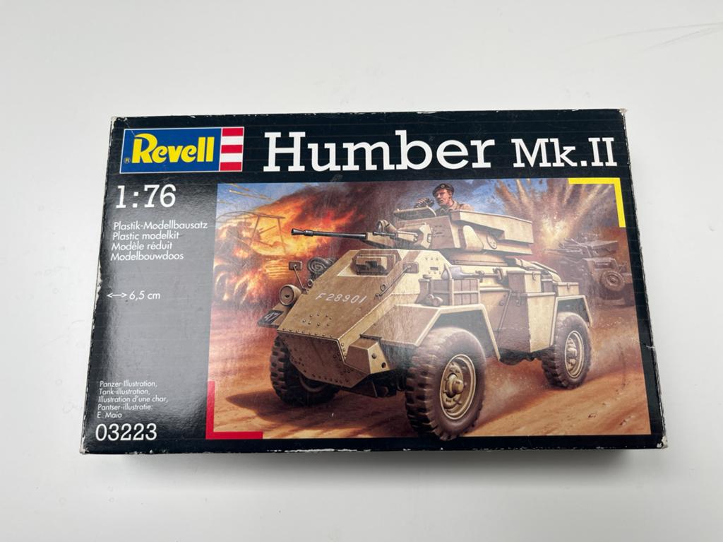 Revell Humber MK.II schaal 1:76 Modelbouw WWII, Hobby en Vrije tijd, Modelbouw | Auto's en Voertuigen, 1:50 of kleiner, Revell