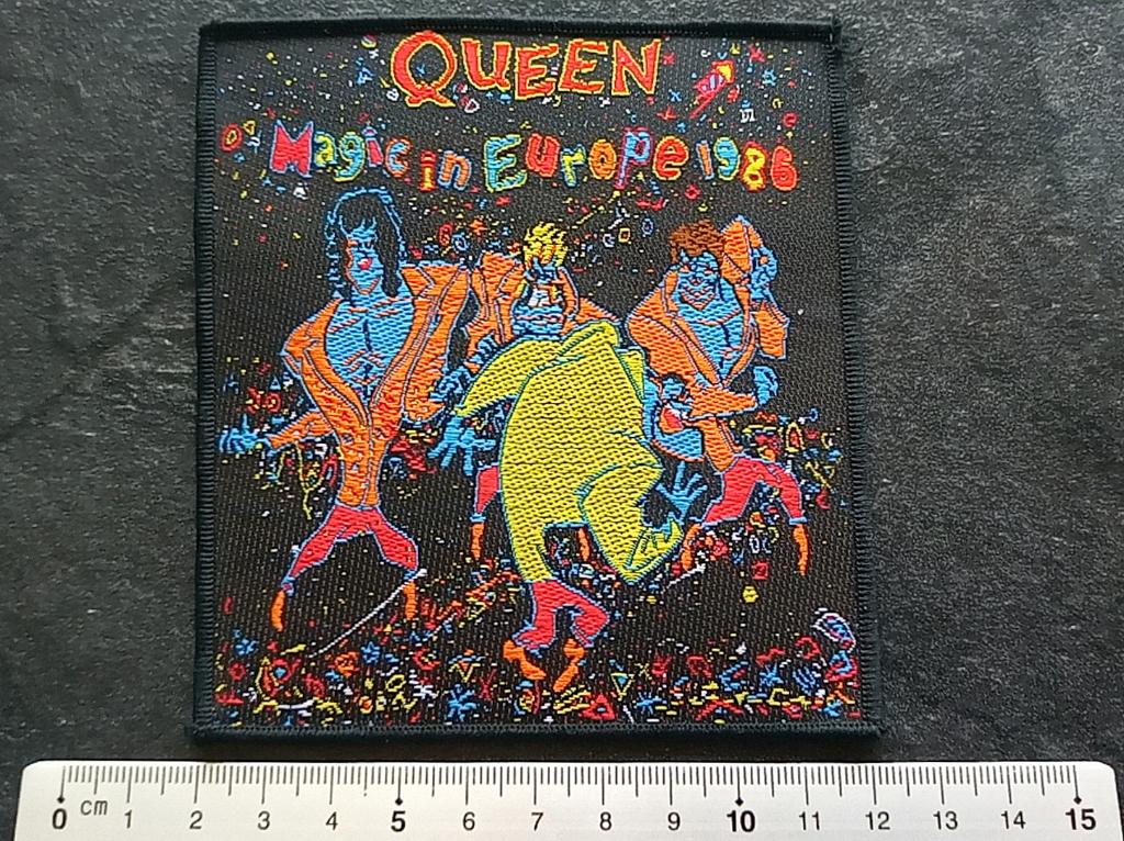 Queen prachtige vintage magic in Europe 1986 patch q35, Verzenden, Nieuw, Kleding