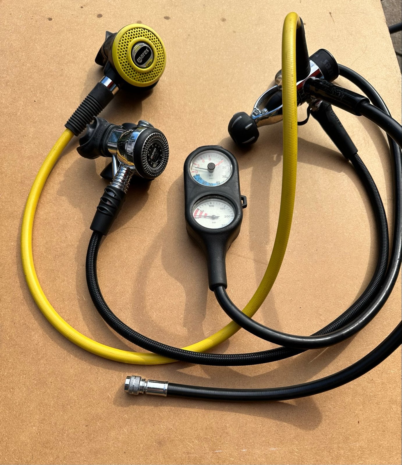Mares MR12 DFC Ademautomaat met console, Ophalen of Verzenden, Gebruikt, Overige typen