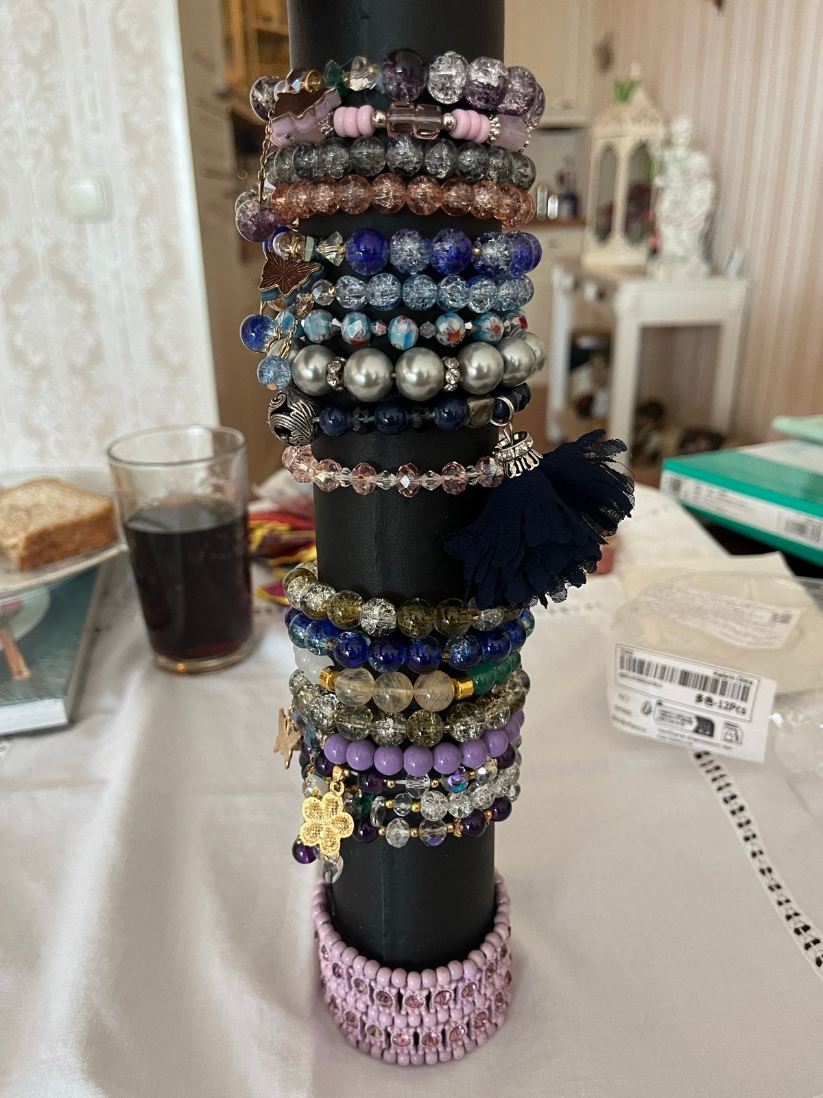 Diverse sieraden: kettingen, oorbellen, armbanden en horloge, Overige materialen, Overige kleuren, Ophalen of Verzenden, Zo goed als nieuw