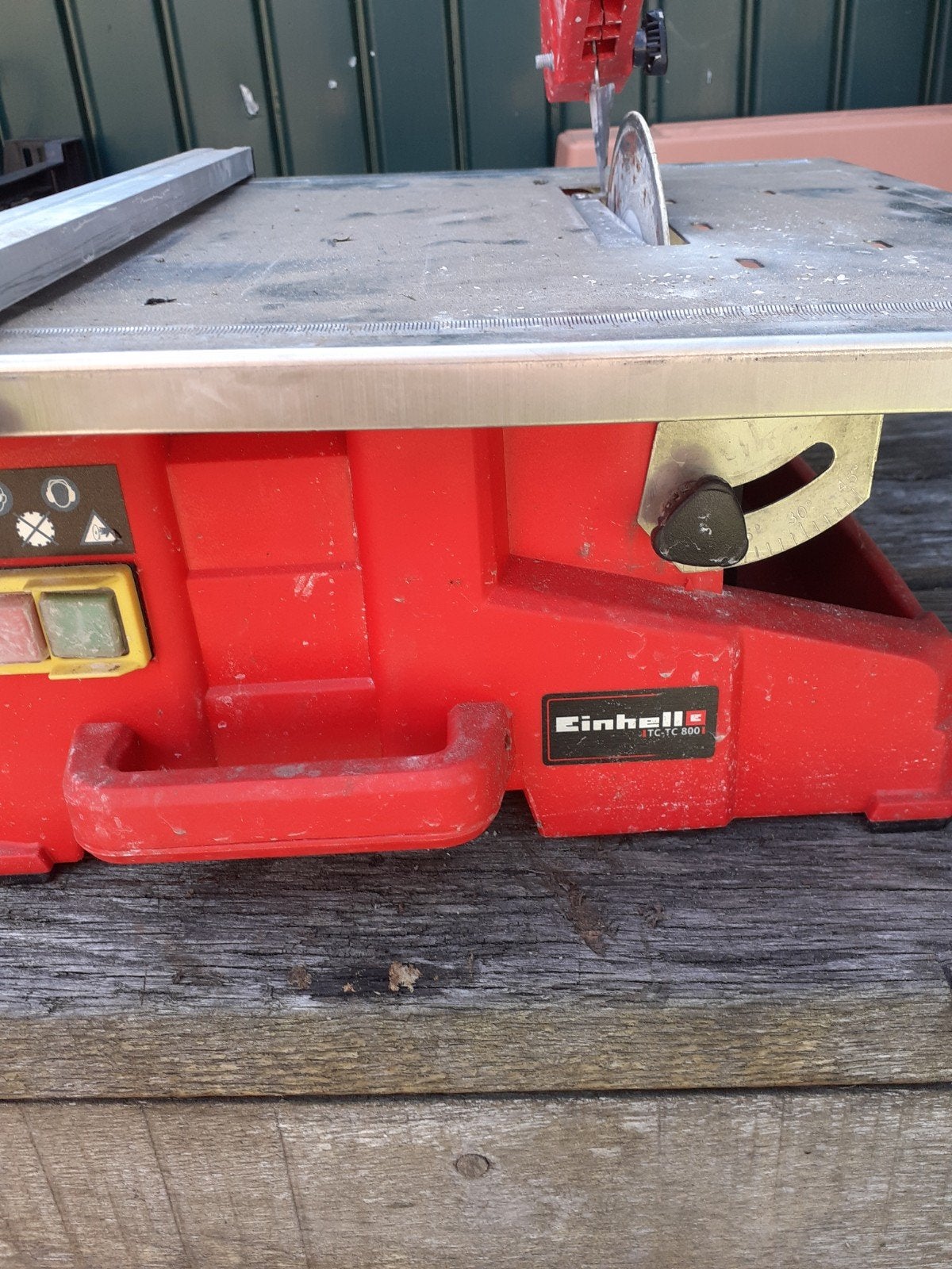 Einhell TC-TC 800 Tegelzaag - Gebruikt, Ophalen, Gebruikt, Overige typen, 30 tot 70 mm