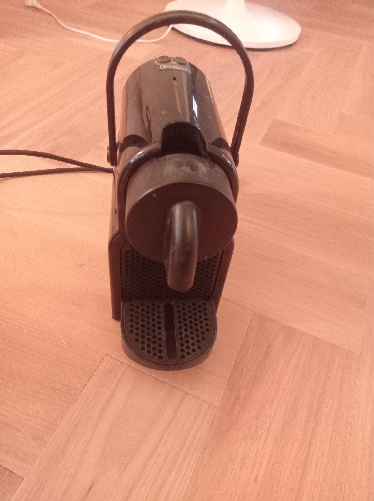 Nespresso De'Longhi Inissia EN80.B - Zwart, Gebruikt, Espresso apparaat, Ophalen of Verzenden, 1 kopje