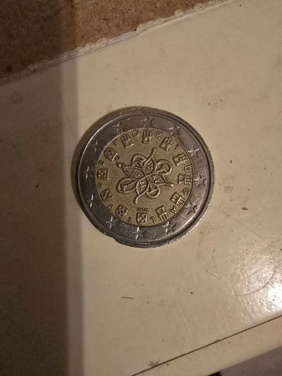 Zeldzame Portugese 2 Euro munt, Ophalen of Verzenden, Portugal, 2 euro, Losse munt