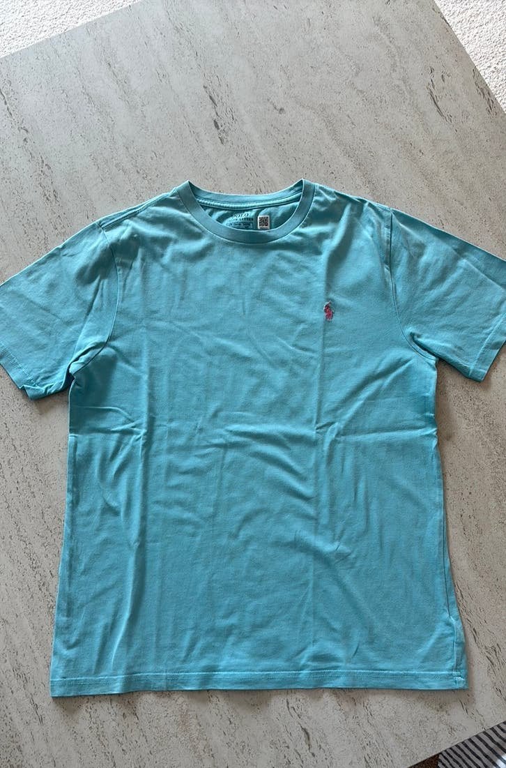 Ralph lauren Polo tshirt, maat 160, Kinderen en Baby's, Kinderkleding | Maat 158, Ophalen of Verzenden, Zo goed als nieuw, Jongen