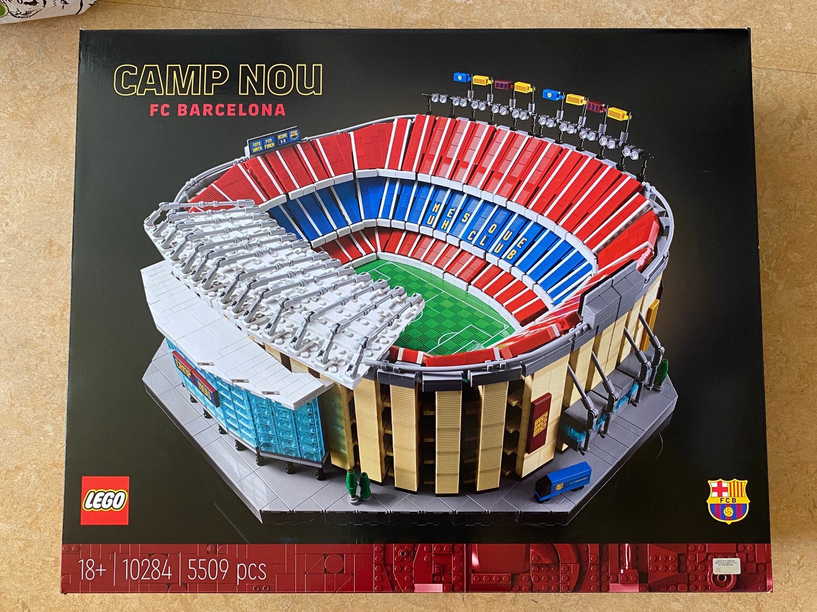 LEGO Camp Nou - FC Barcelona (geseald, Nieuw in doos), Ophalen of Verzenden, Nieuw, Overige merken