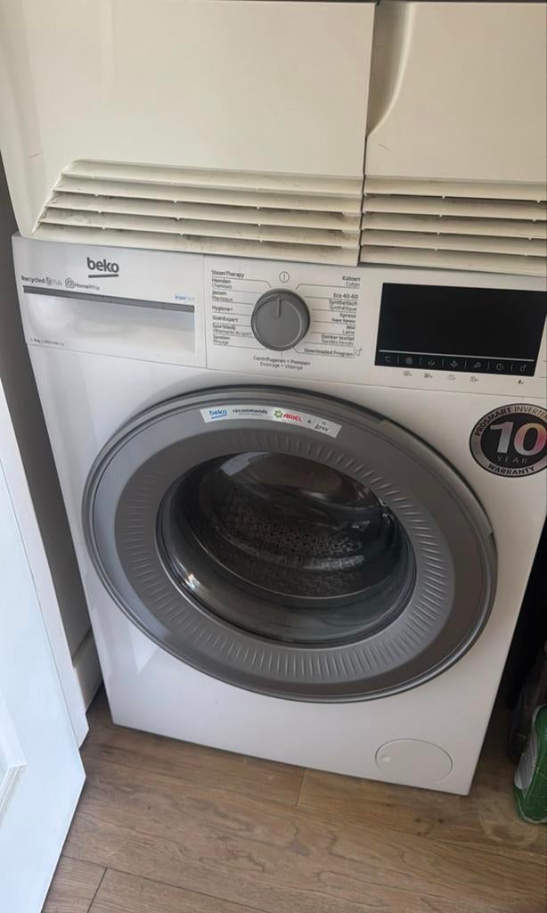 Beko B3WT5841WB1 IronFast Wasmachine, ophalen in wageningen, Witgoed en Apparatuur, 1200 tot 1600 toeren, 8 tot 10 kg, Ophalen of Verzenden
