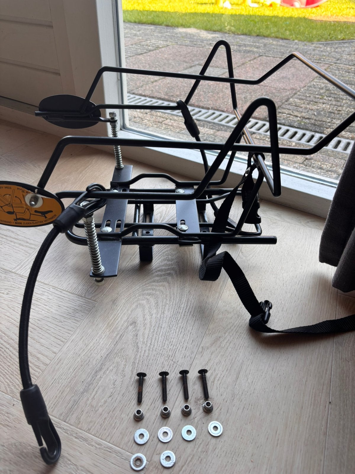 Steco maxi cosi drager bakfiets (baby mee), Fietsen en Brommers, Ophalen, Zo goed als nieuw