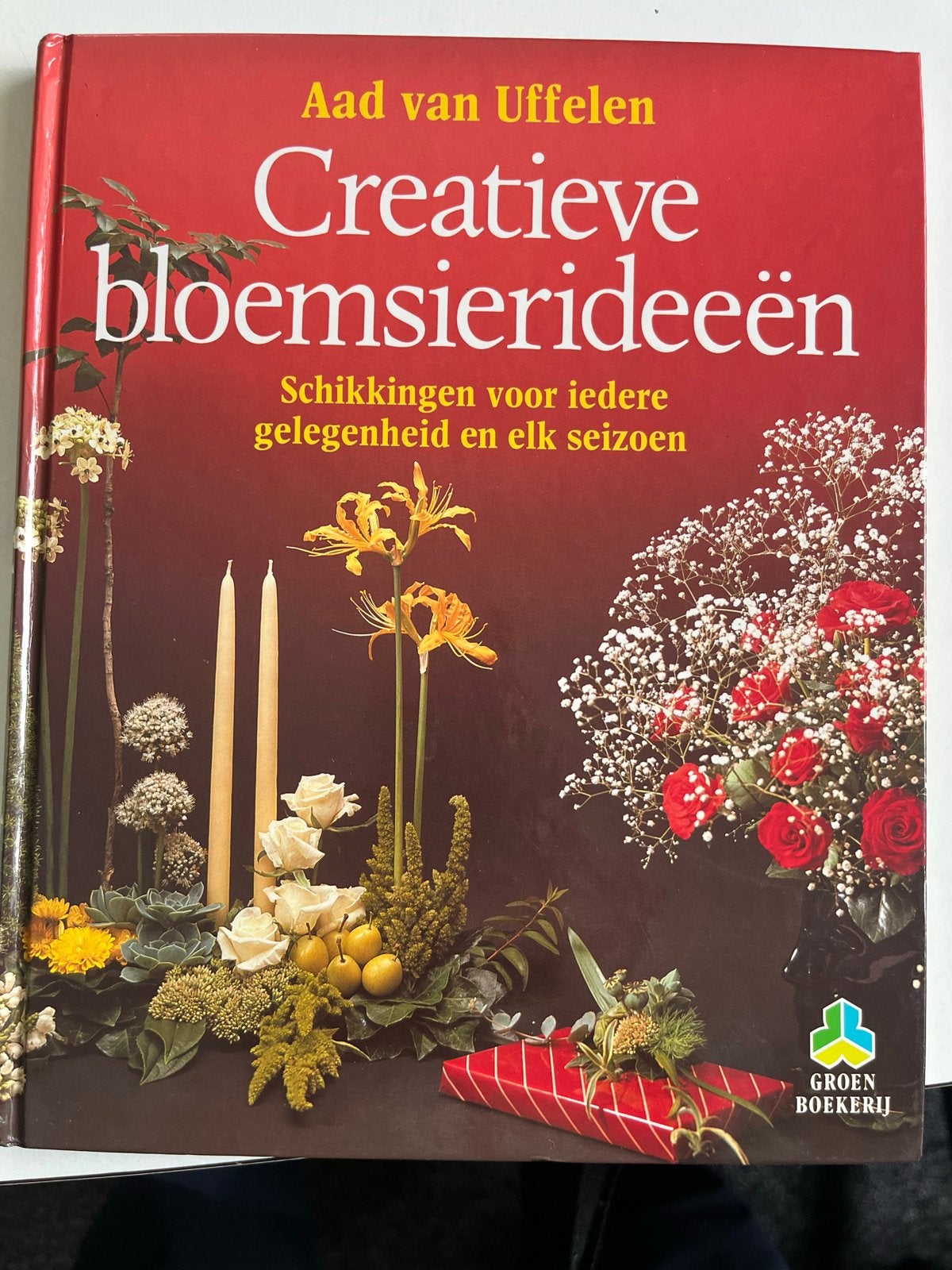 Creatieve bloemsierideeën - Aad van Uffelen, Ophalen of Verzenden, Zo goed als nieuw, Overige onderwerpen