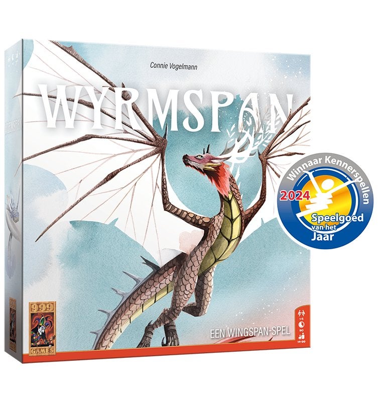 Wyrmspan Basisspel 999 Games Bordspel Nieuw, 999 Games, Nieuw, Ophalen of Verzenden, Vijf spelers of meer