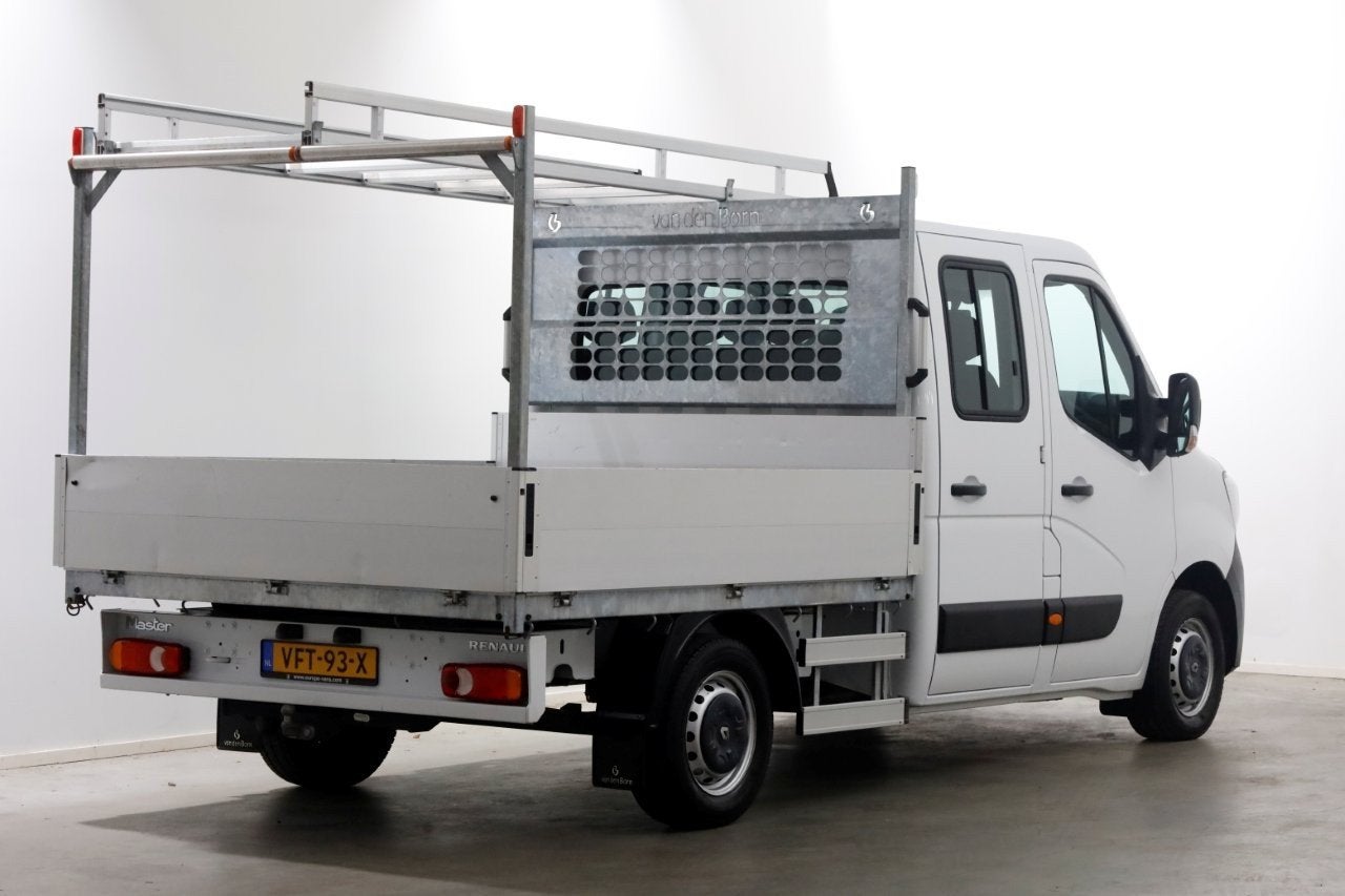 Renault Master T35 2.3 dCi 135pk L2 D.C. Open Laadbak Airco/, Auto's, Voorwielaandrijving, 136 pk, Gebruikt, Euro 6