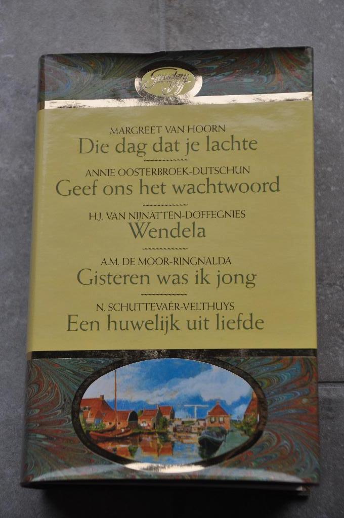 Gouden Vijf-omnibus: Die dag dat je lachte, Geef ons het, Boeken, Romans, Zo goed als nieuw, Nederland, Ophalen of Verzenden