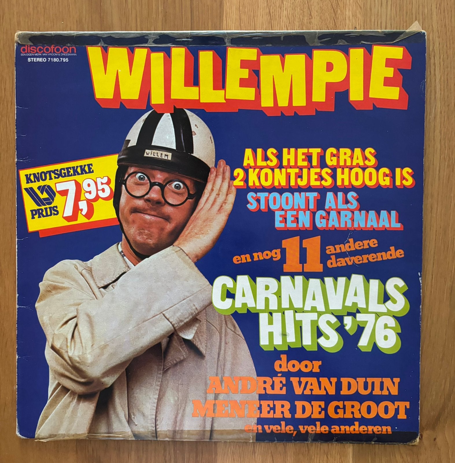 Willempie Carnavals hits lp vinyl, Ophalen of Verzenden, Zo goed als nieuw