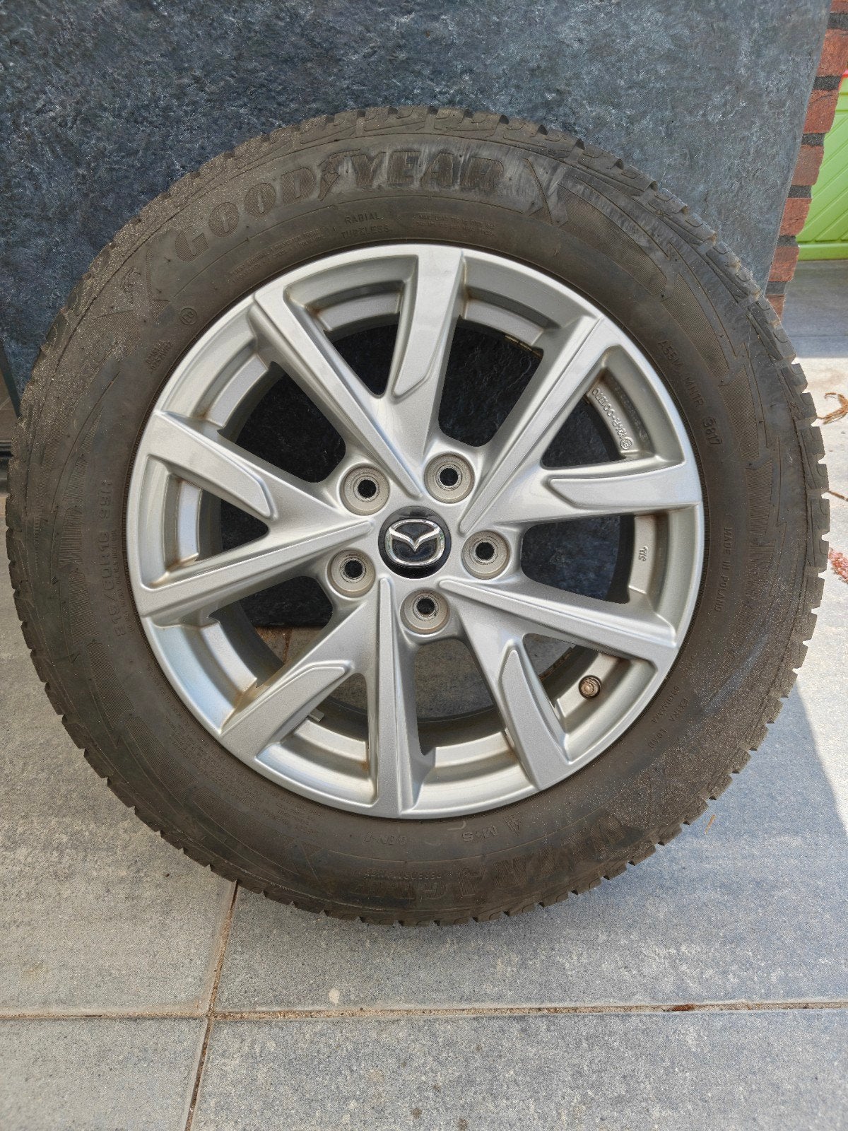 Originele Mazda 16 inch Velgenset (Borbet CMA), Ophalen