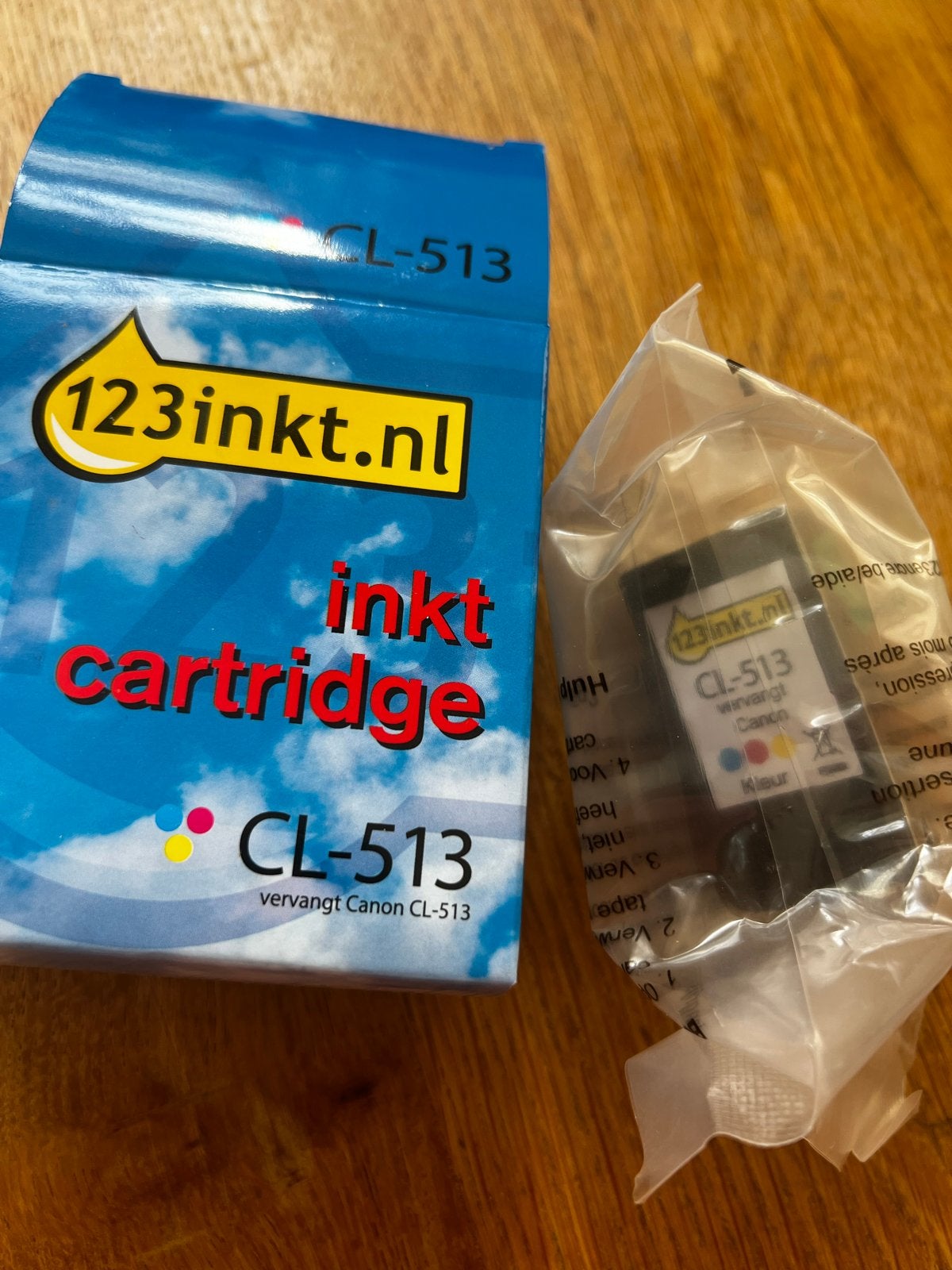 CL-513 Inktcartridge - Vervangt Canon CL-513, Ophalen of Verzenden, Nieuw, Cartridge