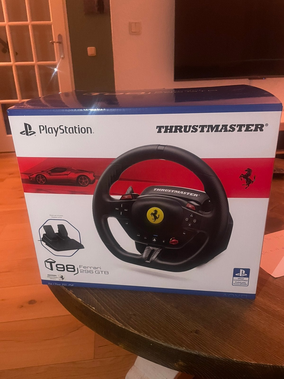 Thrustmaster T98 racestuur voor PlayStation, Computers en Software, Ophalen of Verzenden, Zo goed als nieuw