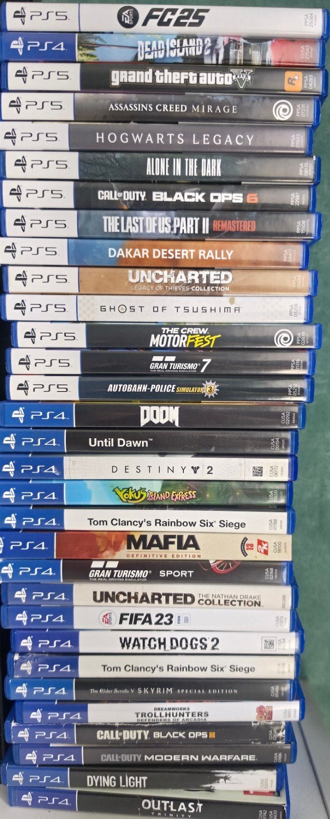 Grote collectie PS4 & PS5 games - Diverse genres, Avontuur en Actie, Gebruikt, Ophalen of Verzenden, Sony Interactive Entertainment