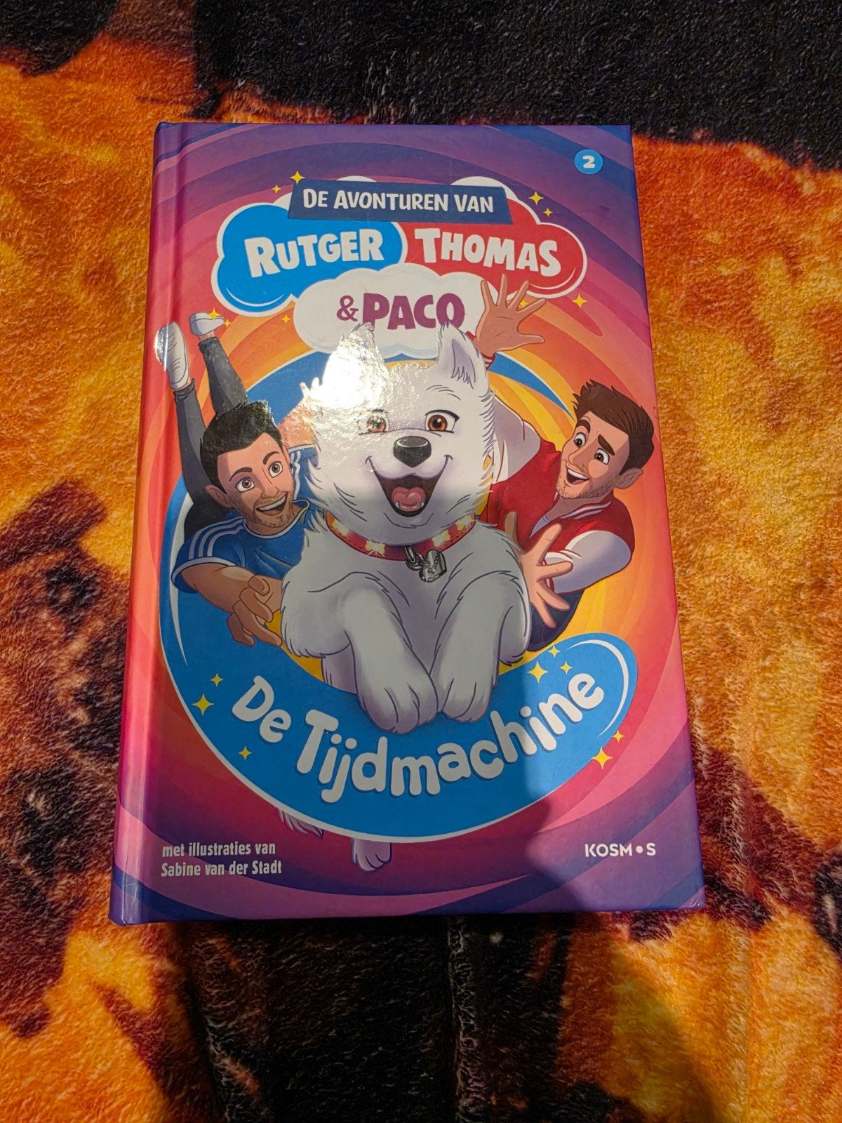 Rutger, Thomas & Paco: De Tijdmachine Avontuurlijk kinderbo, Ophalen of Verzenden, Zo goed als nieuw, Rutger Vink en Thomas van Grinsven
