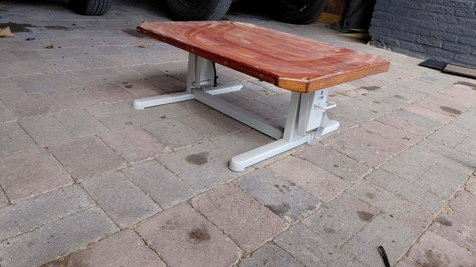 campertafel opklapbaar, Ophalen of Verzenden, Gebruikt