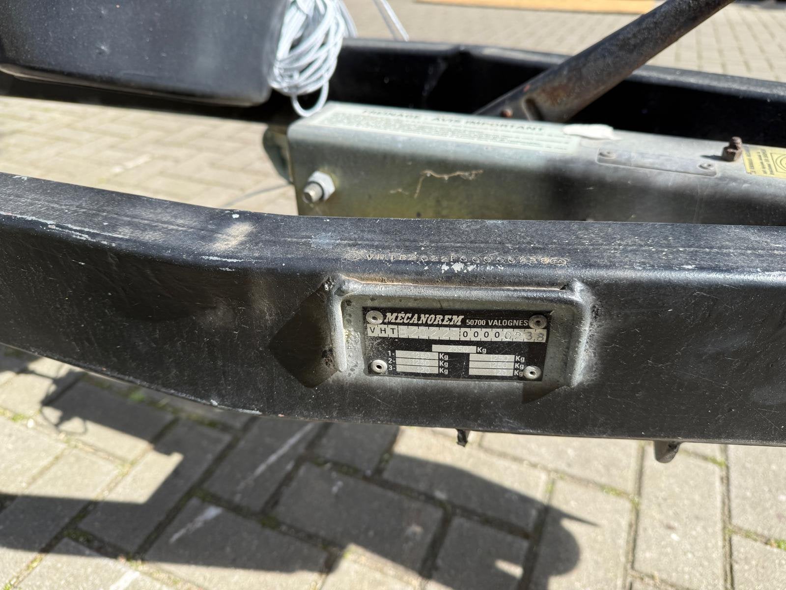 Boottrailer, bootbok, Watersport en Boten, Accessoires en Onderhoud, Ophalen of Verzenden, Gebruikt