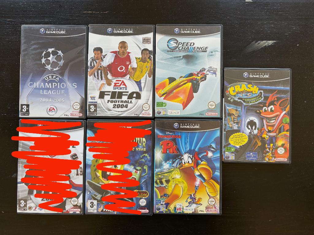 GameCube Games (Divers), Spelcomputers en Games, Games | Nintendo GameCube, Overige genres, Eén computer, Ophalen of Verzenden