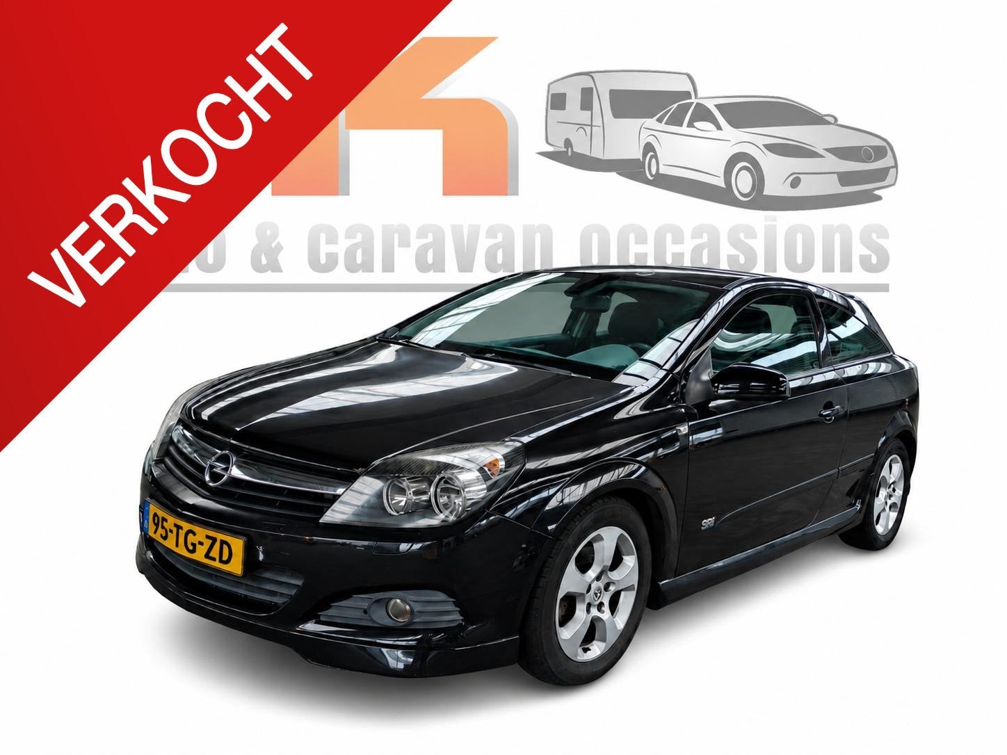 Opel Astra GTC 1.4 OPC LINE OPC Bodykitt, AIRCO, Nwe APK, NA, Auto's, Voorwielaandrijving, Stof, Gebruikt, Zwart