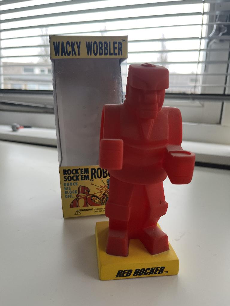 Wacky Wobbler Robot, Verzamelen, Speelgoed, Ophalen of Verzenden, Zo goed als nieuw