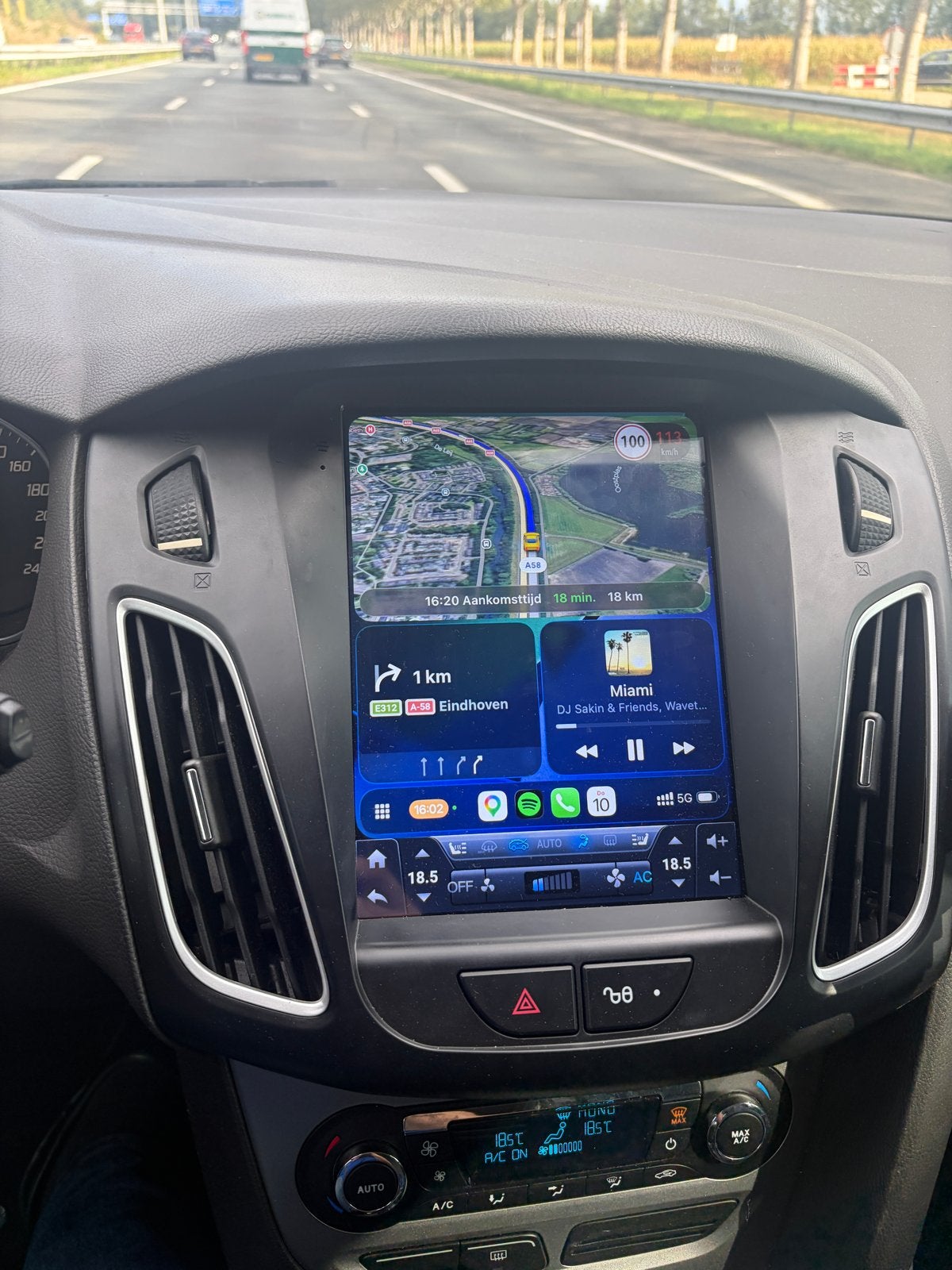 Android 16  9,7 inch scherm Ford Focus MK3 (2011-2018), Auto diversen, Ophalen of Verzenden, Zo goed als nieuw