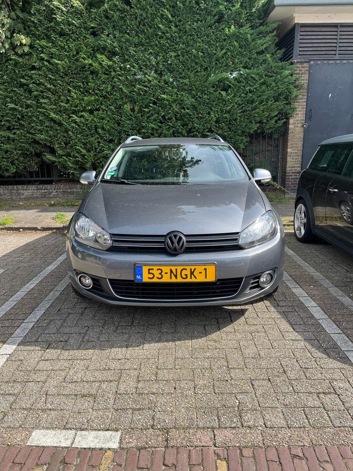 Volkswagen Golf 1.4 TSI 90KW Variant DSG 2010 Grijs, Auto's, 4 cilinders, 122 pk, Origineel Nederlands, Stationwagon
