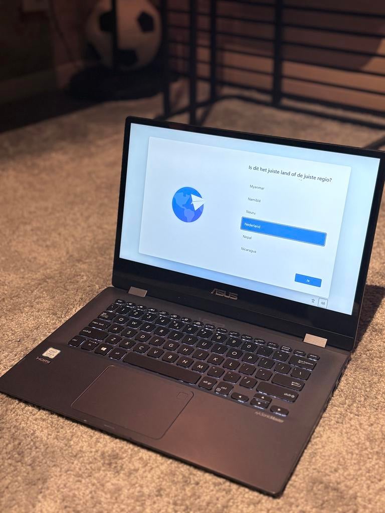 Asus laptop, touch screen, Ophalen of Verzenden, 2 tot 3 Ghz