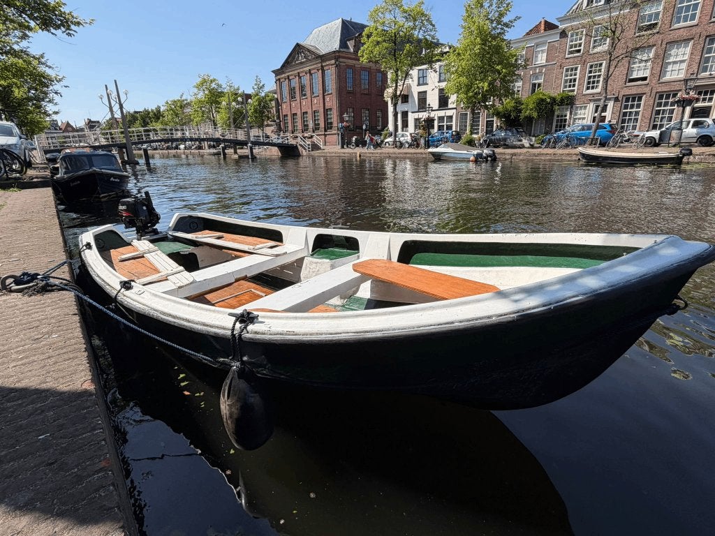 Gerenoveerde Polyester Sloep / Grachtenboot incl. 4pk Suzuki, Watersport en Boten, 4 pk, 2 m, Grachtenboot, 50 cm