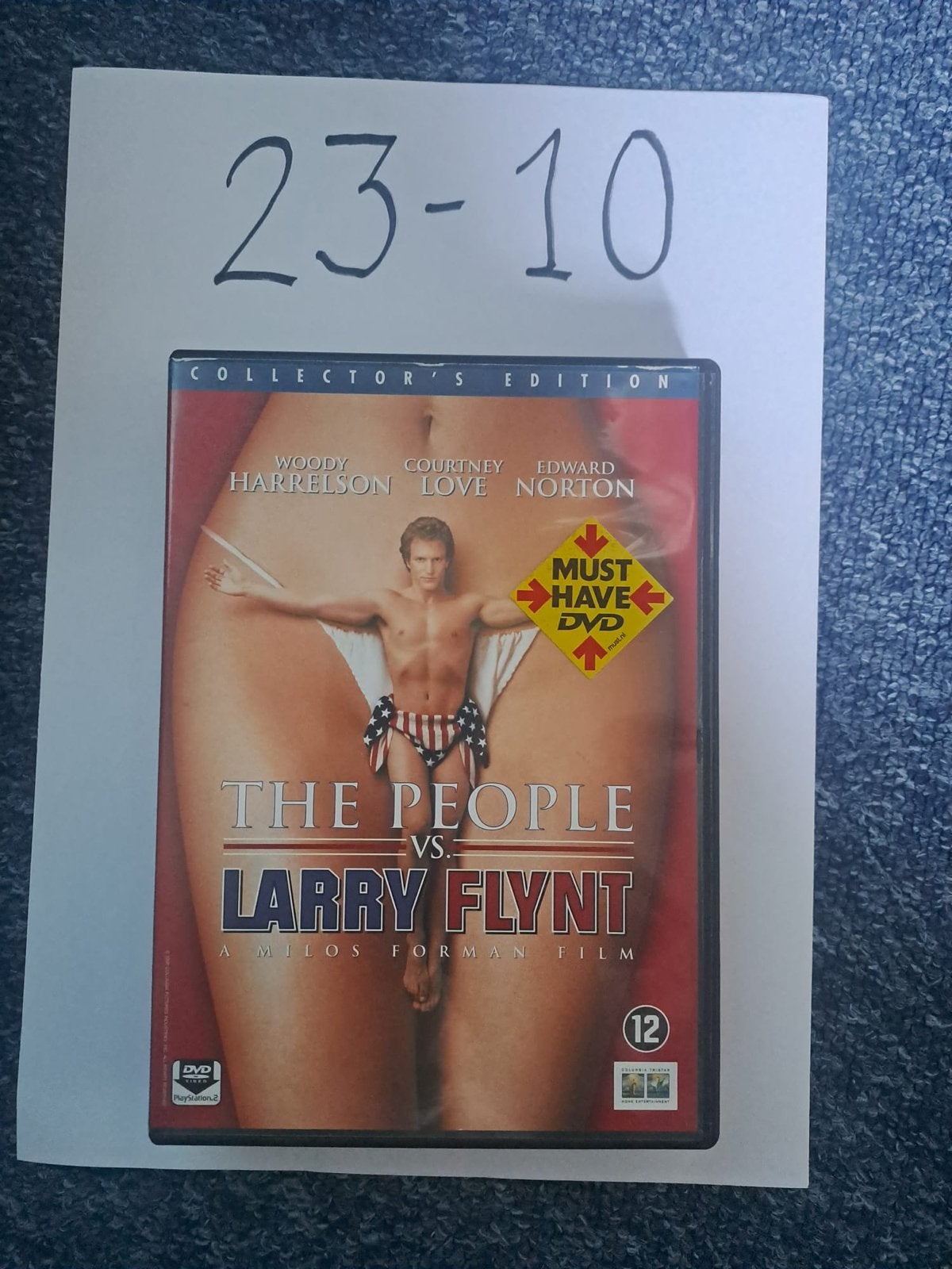 The People vs. Larry Flynt - Collector's Edition DVD, Waargebeurd drama, Speciale editie, Ophalen of Verzenden, Zo goed als nieuw