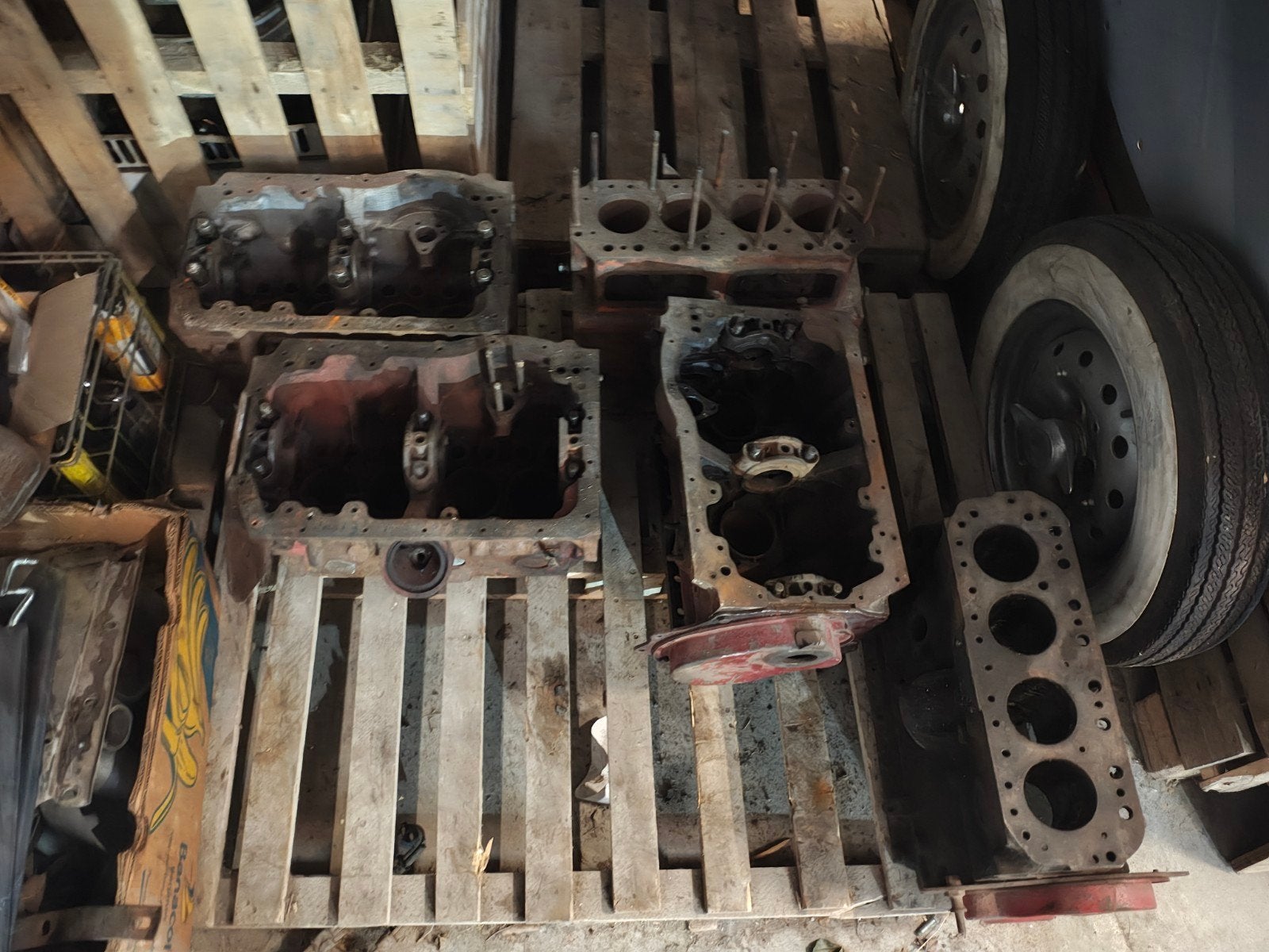 mga 1500 onderblokken, Ophalen, Gebruikt, MG