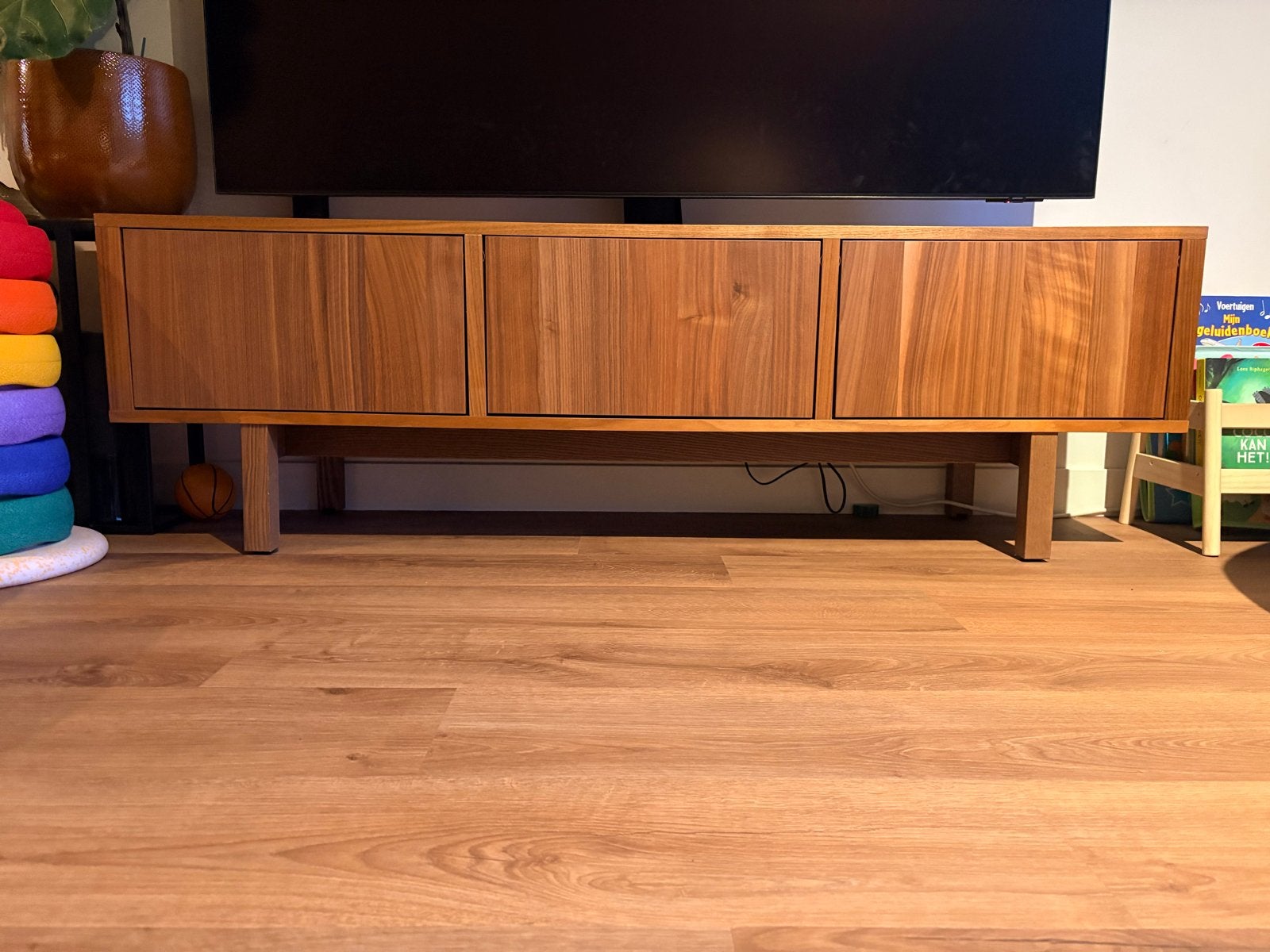 IKEA Stockholm TV-meubel, Huis en Inrichting, Ophalen, Gebruikt, 150 tot 200 cm, Minder dan 100 cm