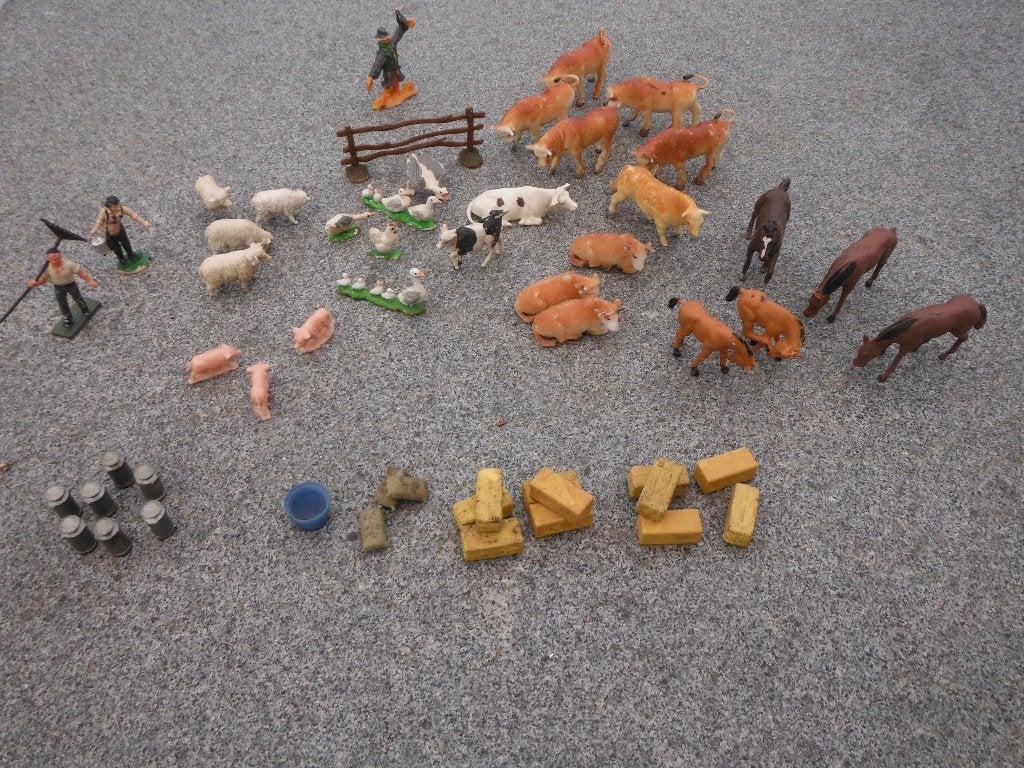 vintage boerderijdieren en meer Hong Kong , Britains 1 koop, Verzamelen, Verzenden, Zo goed als nieuw