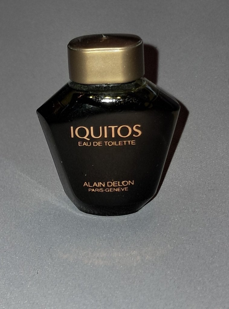 Volle parfum mini - Alain delon iquitos, Ophalen of Verzenden, Zo goed als nieuw, Miniatuur, Gevuld