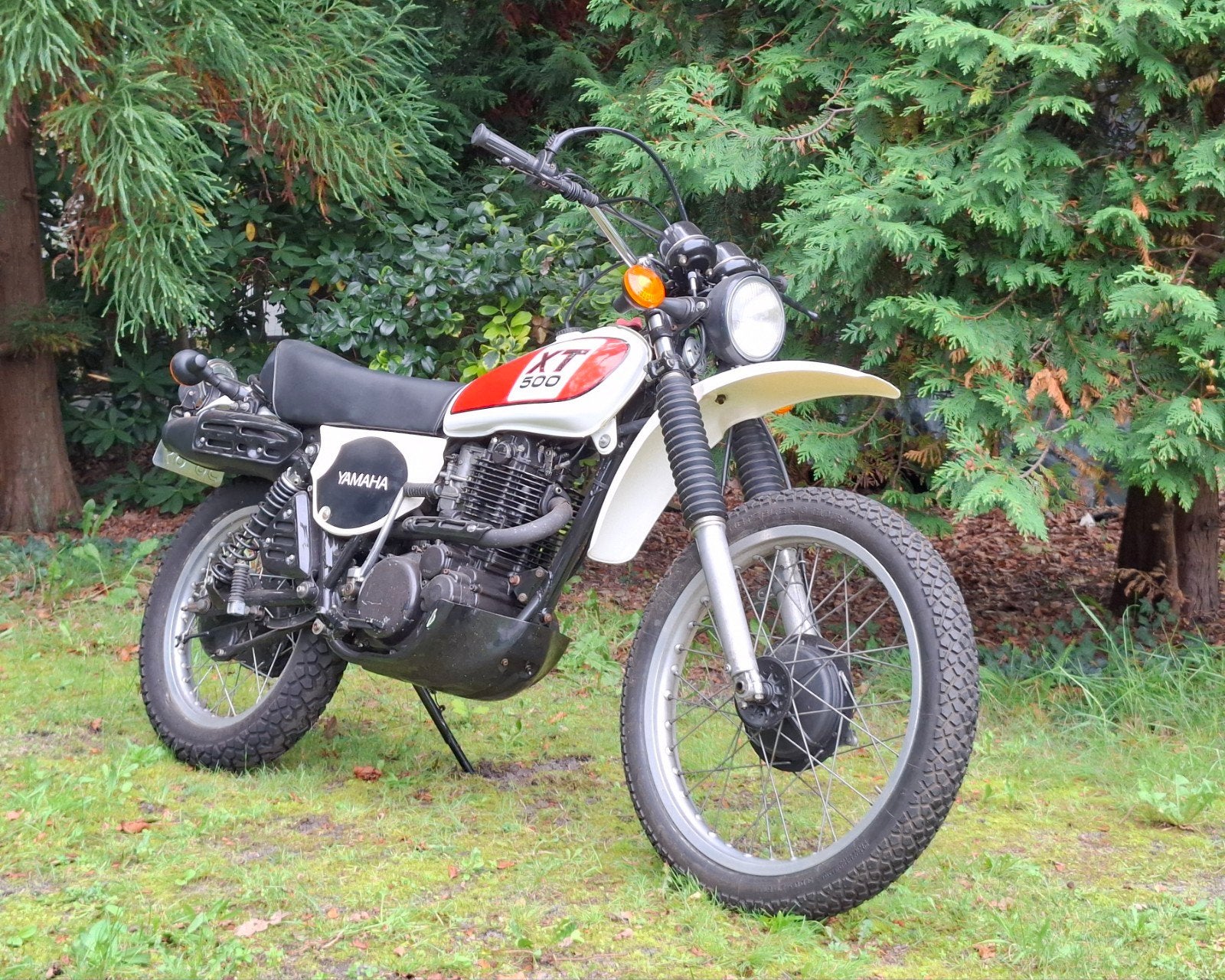 Yamaha XT500 XT 500 1978, 499 cc, Enduro, Handgeschakeld, 1 cilinder