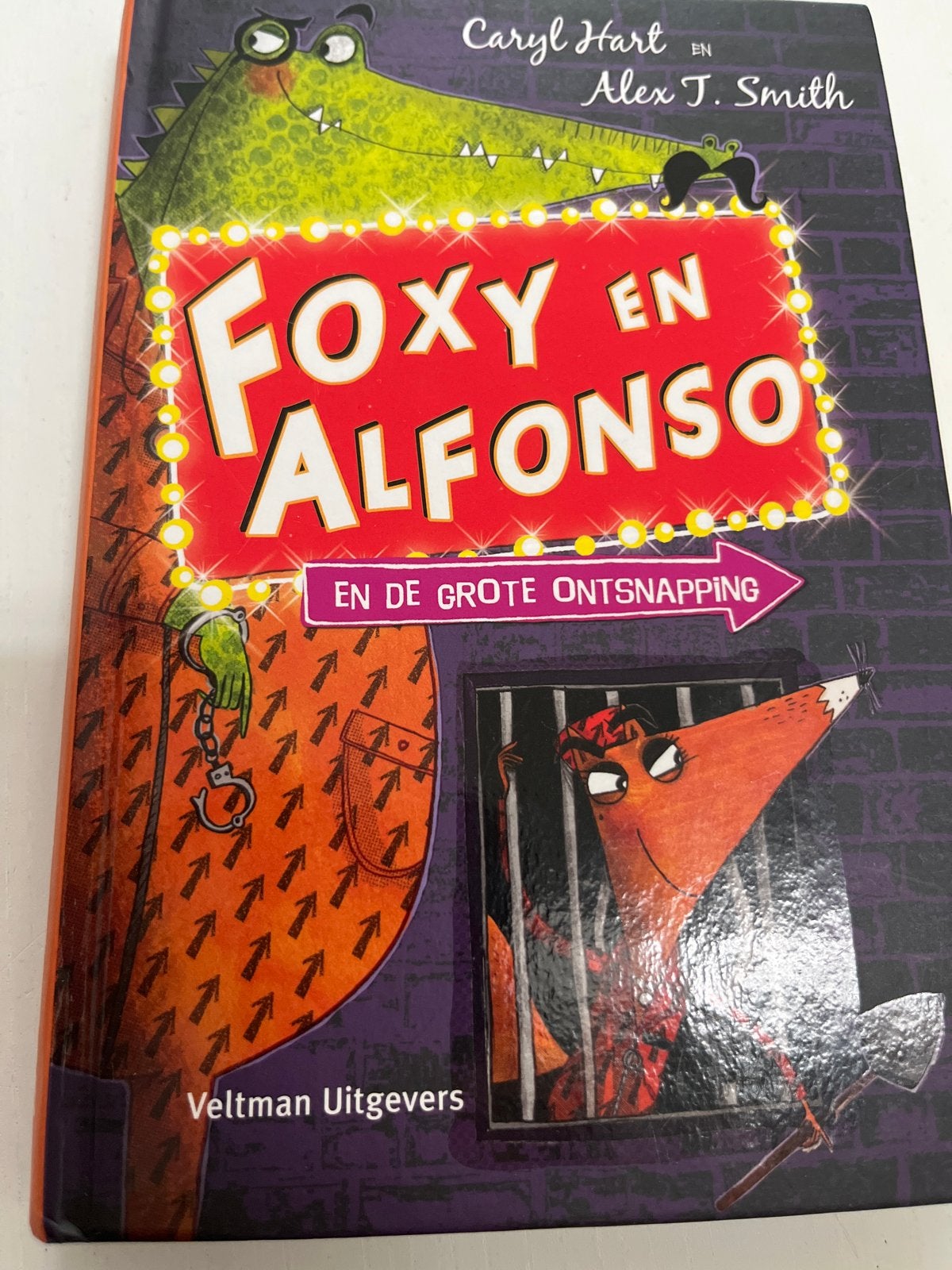 Foxy en Alfonso: En de Grote Ontsnapping - Caryl Hart, Boeken, Ophalen of Verzenden, Zo goed als nieuw, Fictie algemeen