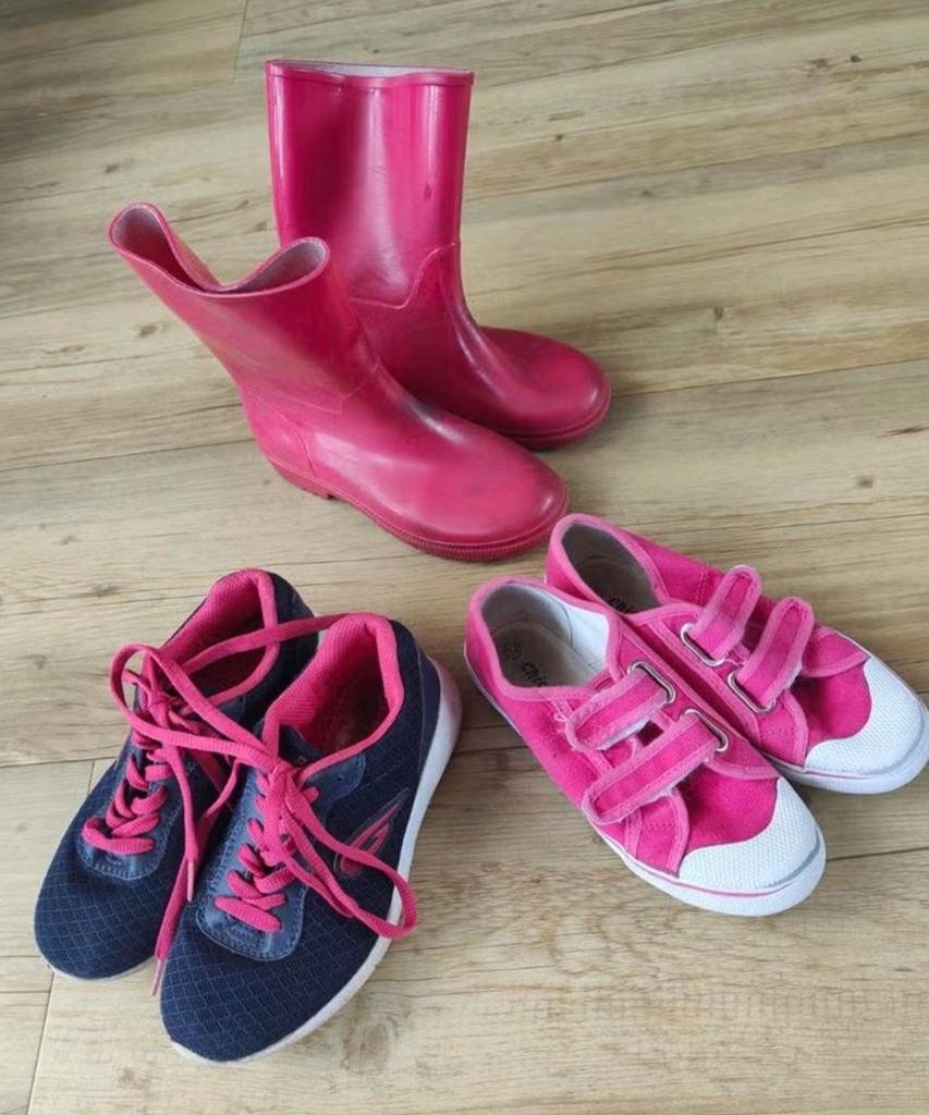 Laarzen, gymschoenen en panther sneakers meisje maat 32, Ophalen of Verzenden, Meisje, Schoenen