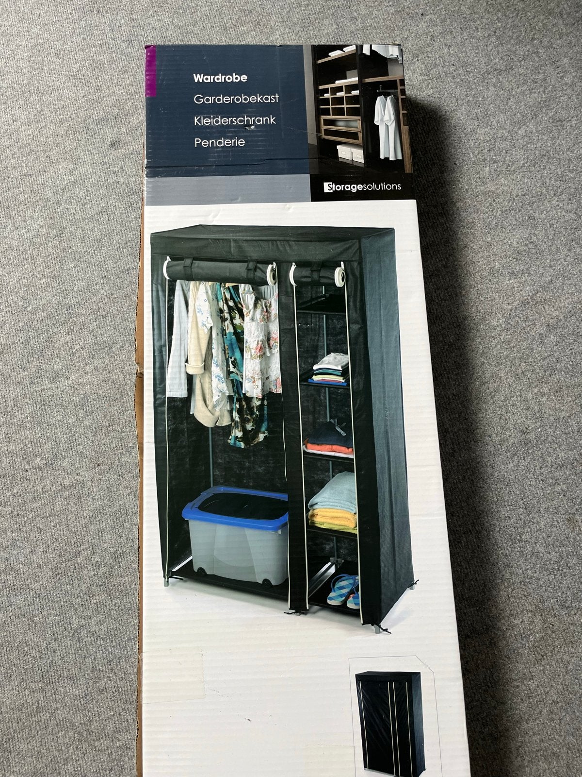 Nieuwe Garderobekast / Kledingkast - Storage Solutions, Ophalen of Verzenden, Nieuw