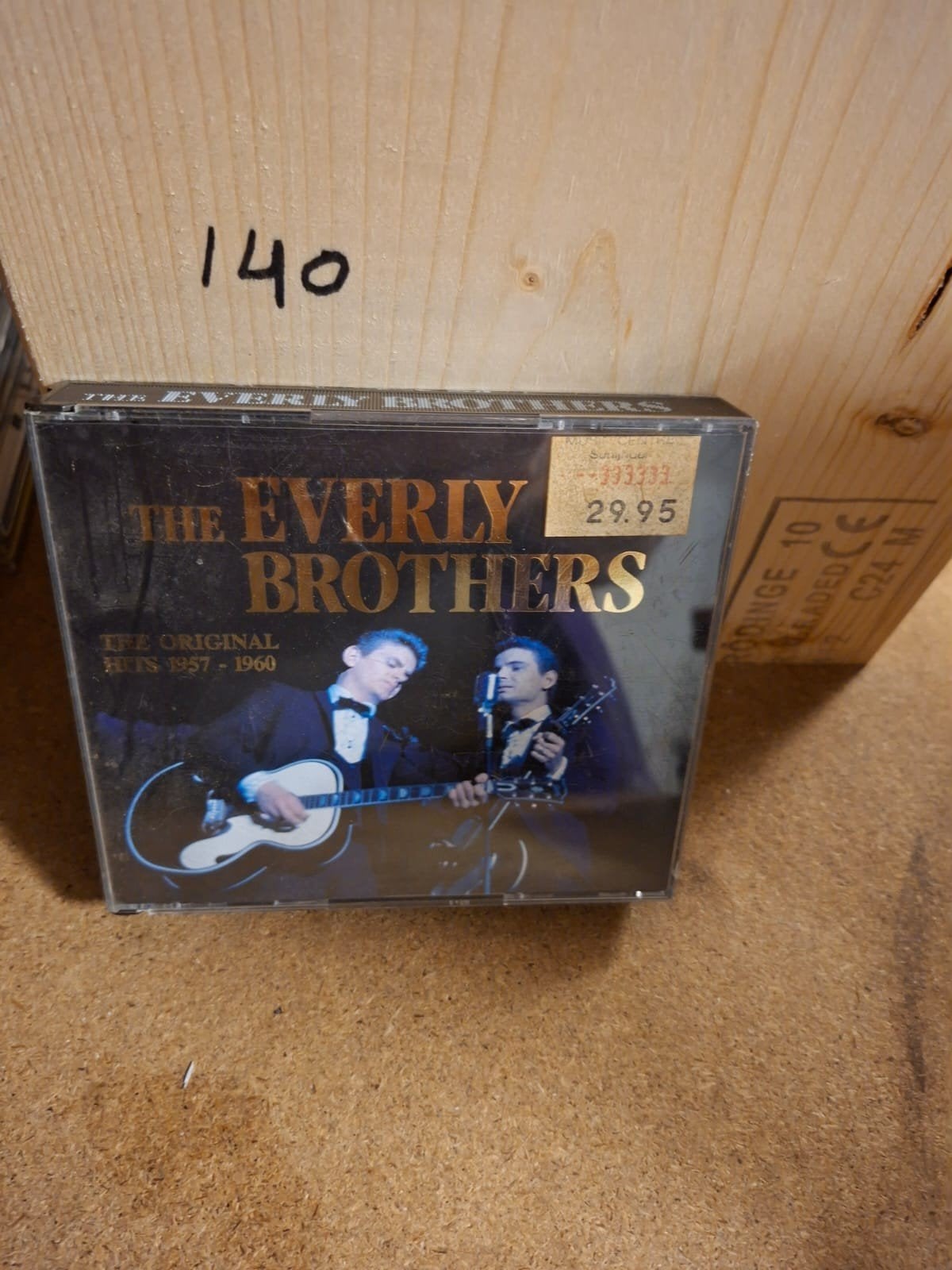 The Everly Brothers - The Original Hits 1957-1960 CD, Ophalen of Verzenden, Gebruikt, Verzamelalbum