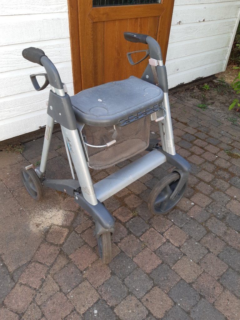 Rollator, Ophalen, Opvouwbaar, Gebruikt