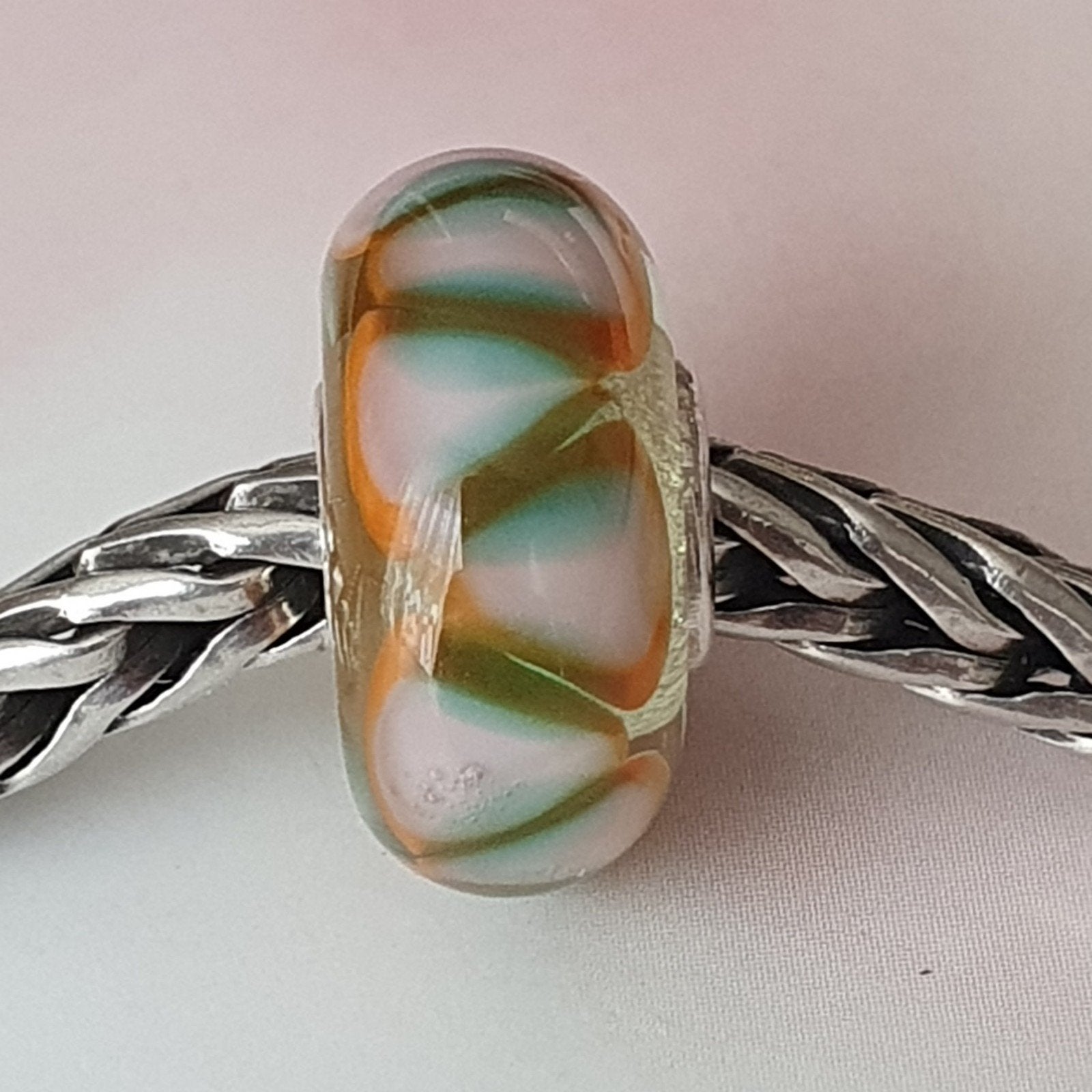 Roze Versiering Van Trollbeads, Sieraden, Tassen en Uiterlijk, Bedels, Glas of Kristal, Nieuw, Ophalen of Verzenden, Trollbeads