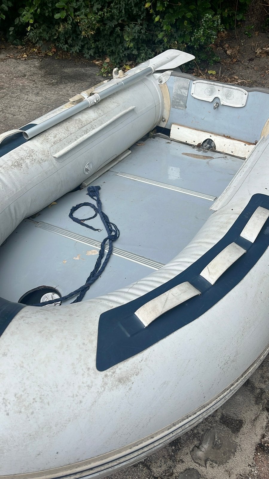 Rubberboot met 6pk Suzuki buitenboordmotor (2024 model), Watersport en Boten, Bootonderdelen, Zo goed als nieuw, Ophalen